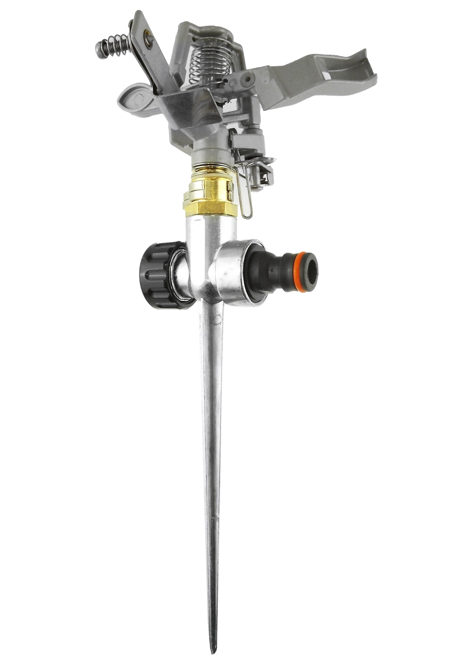 Metal Pulsating Garden Sprinkler with Spike