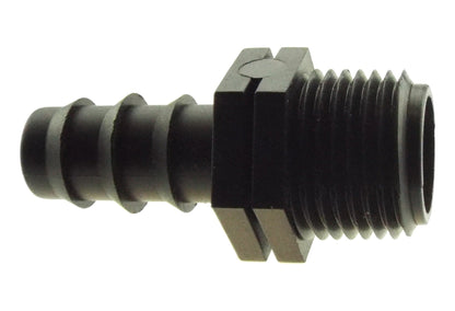 ½” Irrigation Tubing Connector with 3/4” BSP Male Fitting