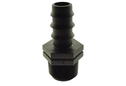 ½” Irrigation Tubing Connector with 3/4” BSP Male Fitting