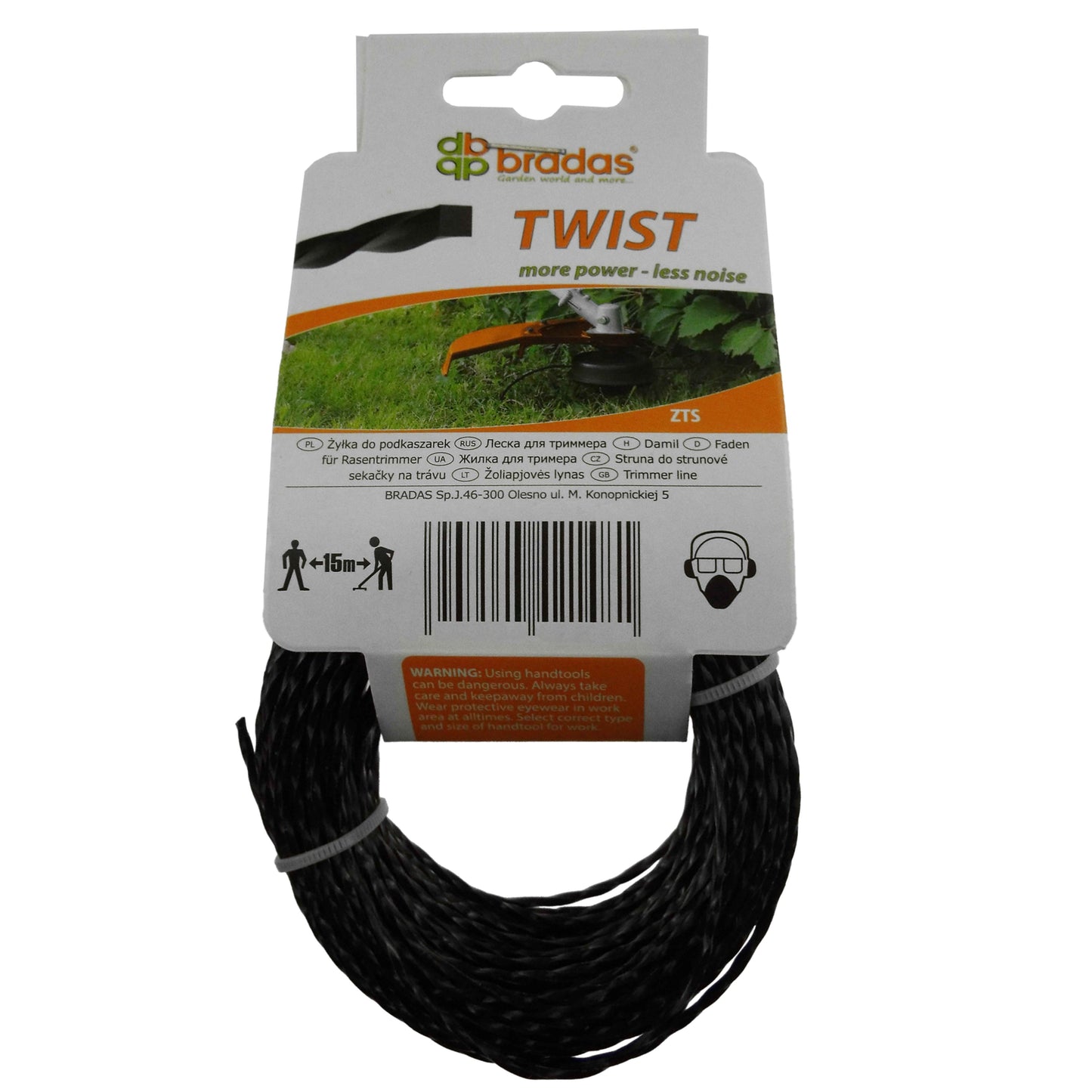 ZTS Grass Trimmer Line 2mm x 15m