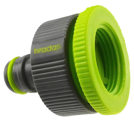 Lime 1" to 3/4" BSPF Female Garden Tap Fitting
