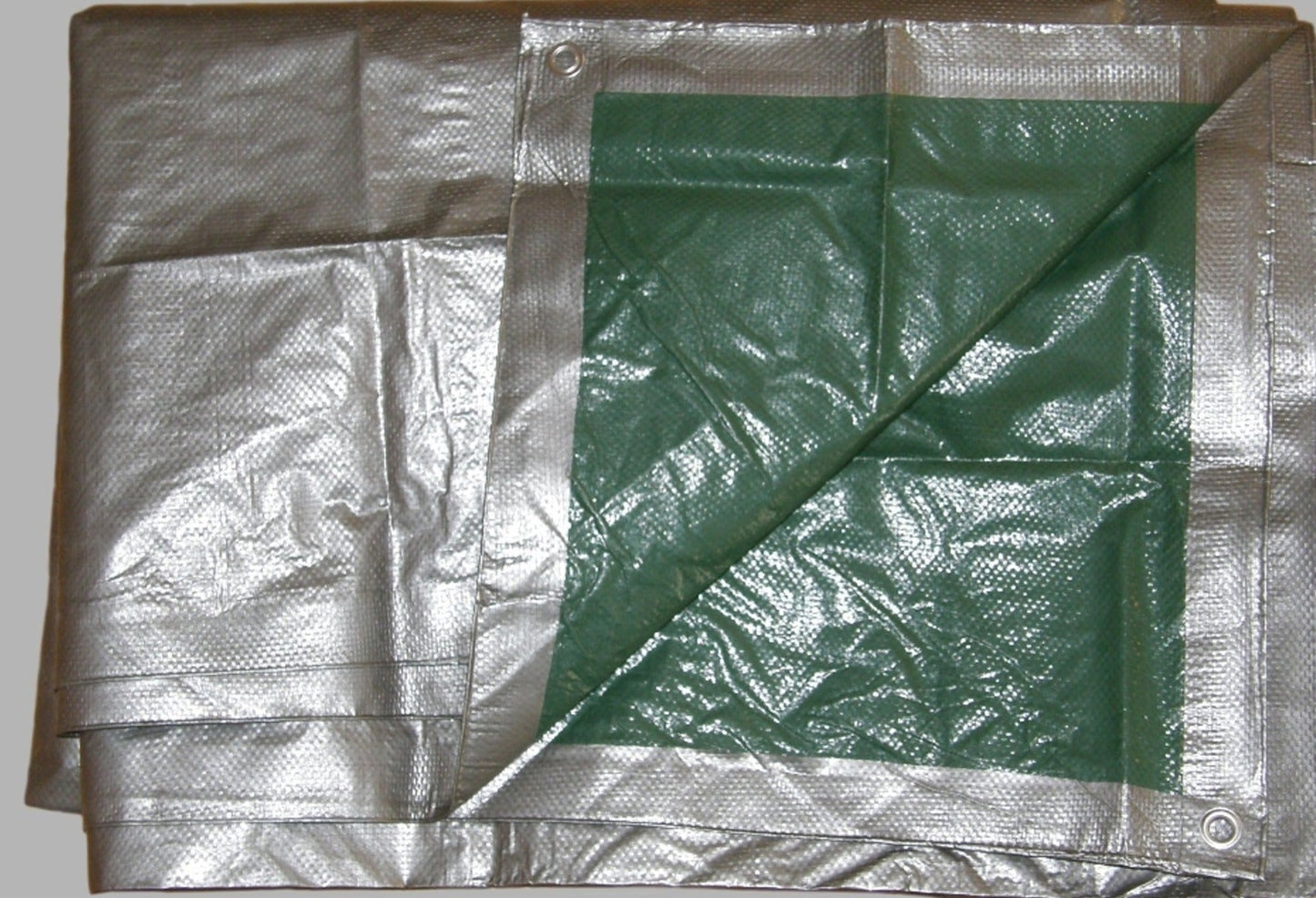 Heavy-Duty Silver Tarpaulin M-Grade – 5m x 8m