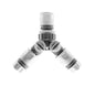 2 Way Tap Splitter Hose Connector Garden Valve BSP 3/4 1/2 Brass Plastic