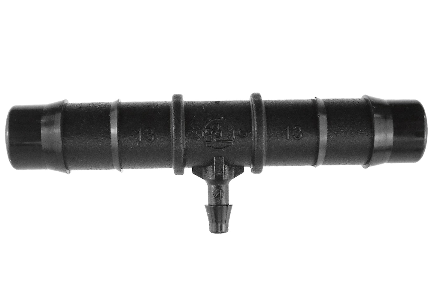 Antelco Barbed Tee Connector for Irrigation Systems 14mm-4mm