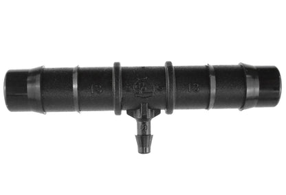 Antelco Barbed Tee Connector for Irrigation Systems 14mm-4mm
