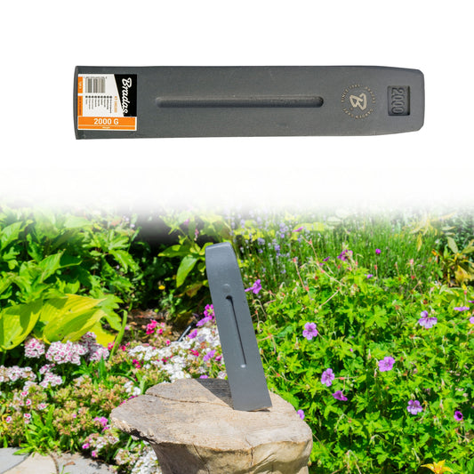 2kg Heavy-Duty Forged Steel Log Splitting Wedge