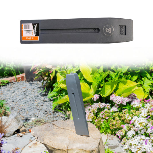 2.5kg Heavy-Duty Forged Steel Wood Splitting Wedge
