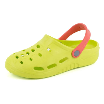Ladies EVA Garden Shoes Lightweight Slip On Clogs Beach Pool Holiday Footwear
