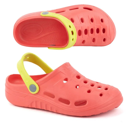 Ladies EVA Garden Shoes Lightweight Slip On Clogs Beach Pool Holiday Footwear