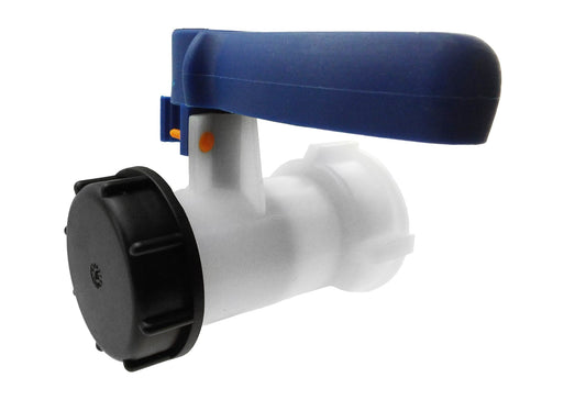 2” S60X6 IBC Outlet Valve with Solid Closure Cap