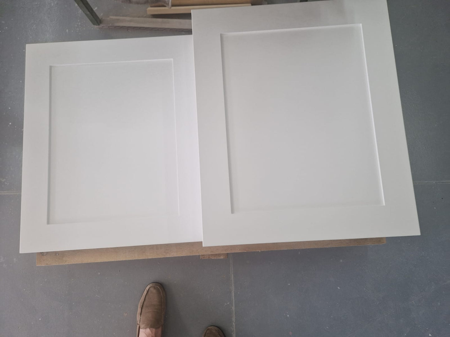 Replacement Kitchen Cabinet Door Shaker 85mm Frame Primed or Raw MDF