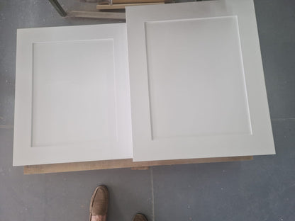 Replacement Kitchen Cabinet Door Shaker 85mm Frame Primed or Raw MDF