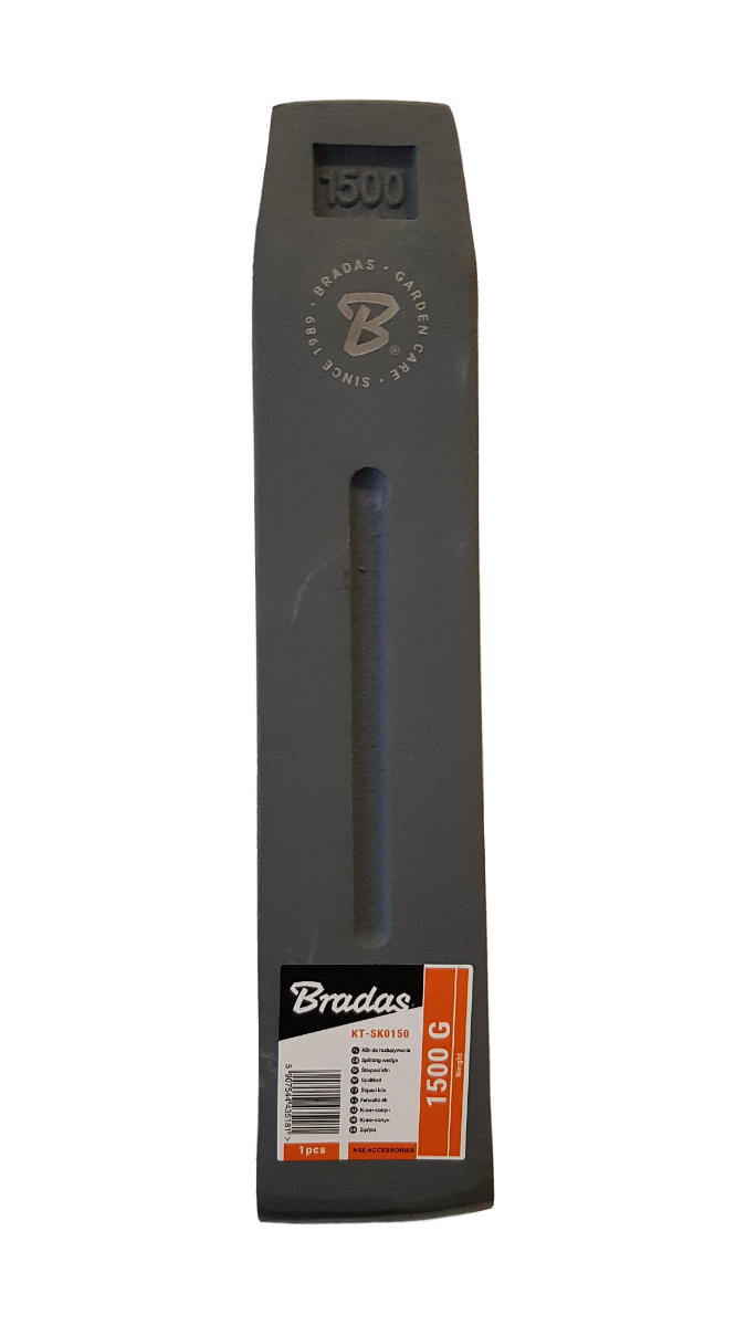 1.5kg Solid Steel Log Splitting Wedge – Heavy Duty