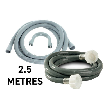 2.5m Replacement Hose Set for Washing Machines