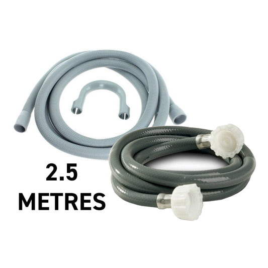 2.5m Replacement Hose Set for Washing Machines