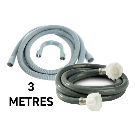 3m Replacement Hose Set for Washing Machines