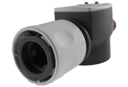 Water Flow Meter with Quick Snap-On Fitting