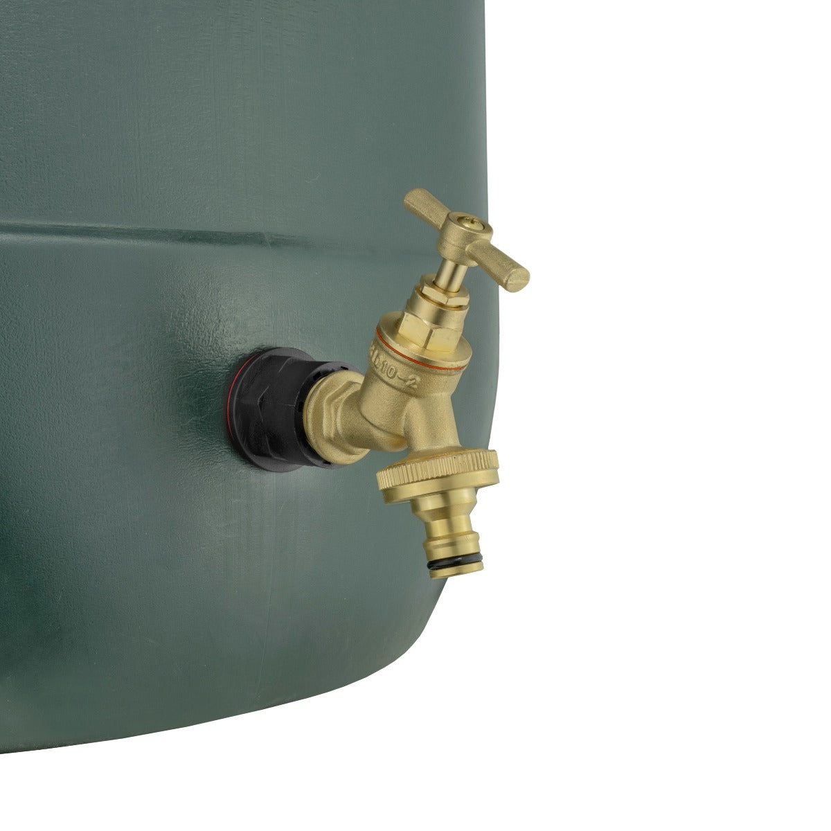 ½" Water Butts Set Inluding Brass Tap and Snap-On Quick Connect