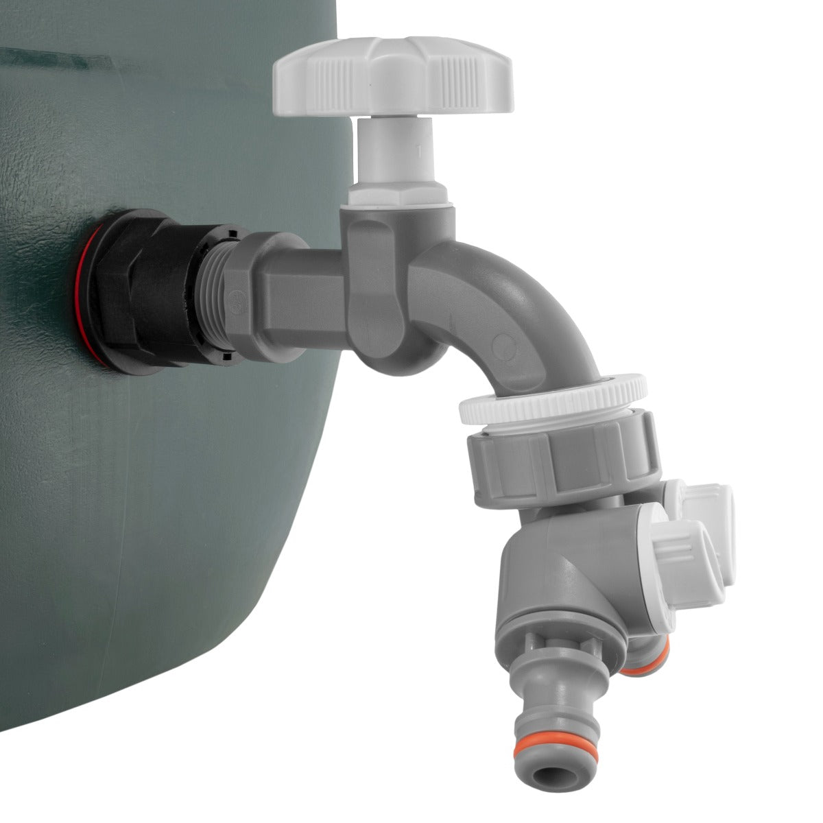 3/4" Water Butt Set with WL PP Tap, Tap Splitter and Drill Bit