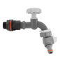 3/4" Water Butt Set with WL Plastic Tap & Tap Diverter