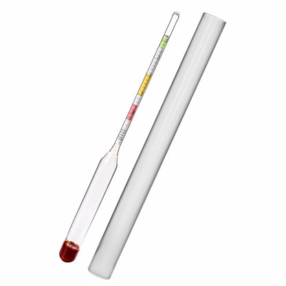 Wine Hydrometer Sugar Meter 0-24 Brix Home Brewing Wine Making Test Kit