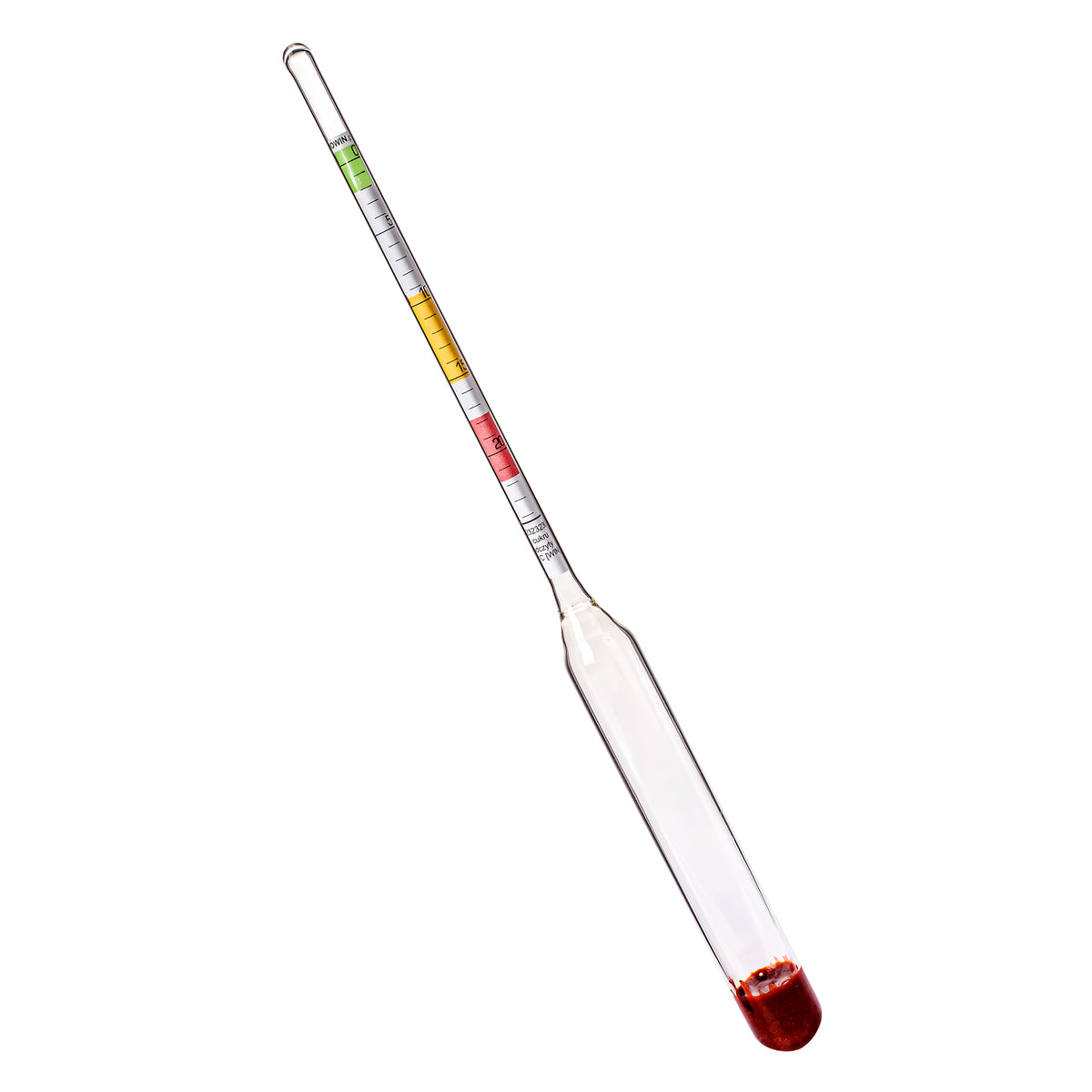Wine Hydrometer Sugar Meter 0-24 Brix Home Brewing Wine Making Test Kit