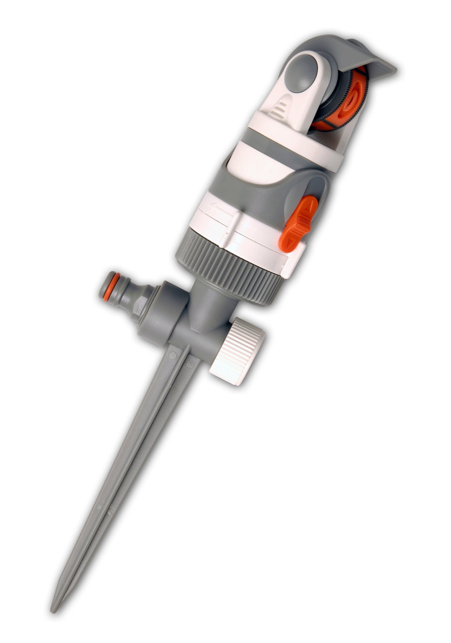White Line Gear Drive Lawn Sprinkler with 4 Spray Patterns