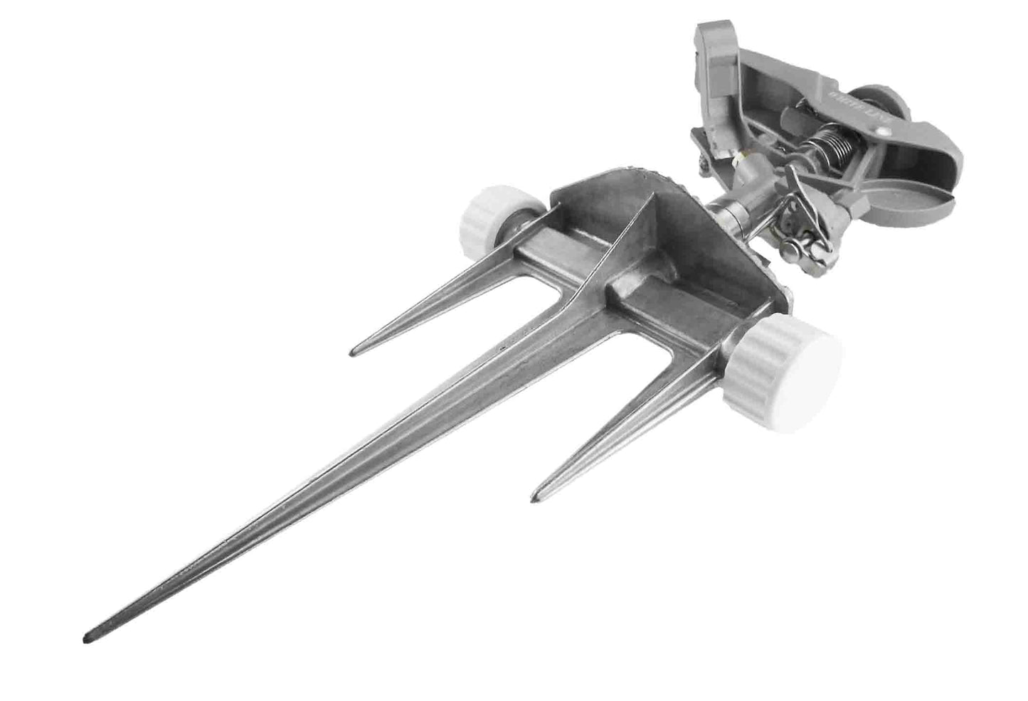 Triton Series White Line Pulsating Garden Sprinkler