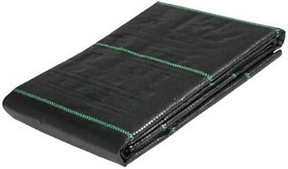 Heavy Duty Weed Control Fabric Ground Cover Membrane UV Resistant & Pegs